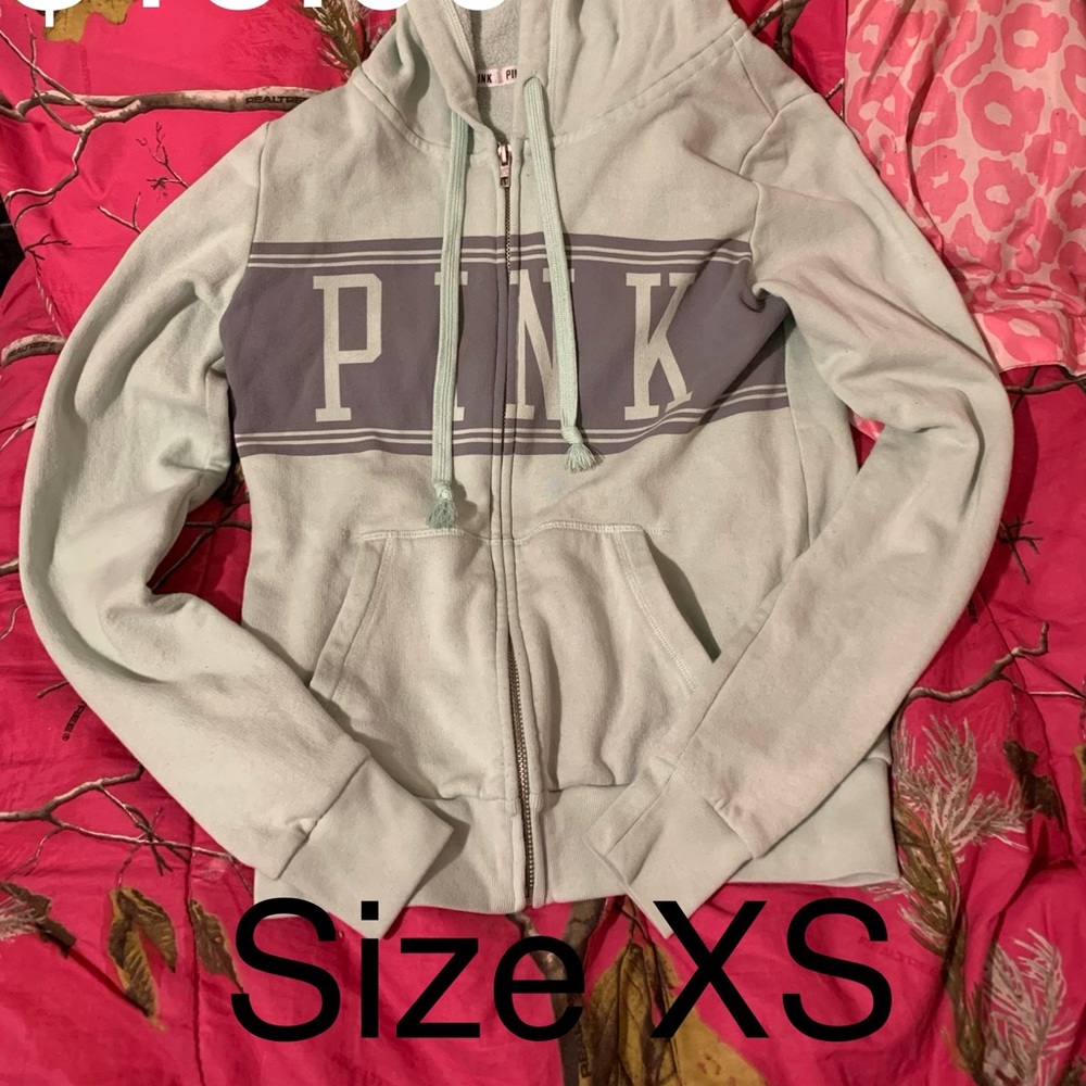 Zip Up PINK Sweatshirt